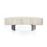 Featuring Avett Bleached Coffee Table Tall Piece by Four Hands at Amethyst Home. Natural beauty - total novelty. A thick slab of bleached, oyster-cut Guanacaste forms a tall, kidney-shaped coffee table. Visible rings speak to woods' natural graining, while a dark gunmetal-finished base provides clean contrast to the whole look.Overall Dimensions: 49.50"W x 24"L x 15.75"H
Collecti. Amethyst Home provides interior design, new construction, custom furniture, and area rugs in the Nashville metro area.