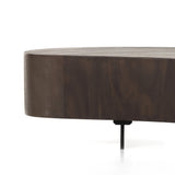 Featuring Avett Short Pc- Guanacaste Coffee Table by Four Hands at Amethyst Home. Natural beauty, total novelty. Oyster-cut Guanacaste forms a petite, kidney-shaped coffee table. Visible rings speak to woods' natural graining, while a dark gunmetal-finished base provides clean contrast to the whole look. Option to pair with taller piece, sold separately.Overall Dimensions: 49.5. Amethyst Home provides interior design, new construction, custom furniture, and area rugs in the Los Angeles metro area.