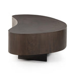 Featuring Avett Short Pc- Guanacaste Coffee Table by Four Hands at Amethyst Home. Natural beauty, total novelty. Oyster-cut Guanacaste forms a petite, kidney-shaped coffee table. Visible rings speak to woods' natural graining, while a dark gunmetal-finished base provides clean contrast to the whole look. Option to pair with taller piece, sold separately.Overall Dimensions: 49.50". Amethyst Home provides interior design, new construction, custom furniture, and area rugs in the San Diego metro area.