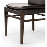 Featuring Aya Sonoma Black Dining Chair by Four Hands at Amethyst Home. Modern and transitional, burnt oak nettlewood frames this armless dining chair. Finished with a top-grain leather exclusive to Four Hands.
Collection: AshfordColors: Sonoma Black ,Burnt OakMaterials: Top Grain Leather ,Solid OakOverall Dimensions: 19.75"W x 25.25"L x 34.75"H Weight: 15.54 lbsSeat Depth: 18.25". Amethyst Home provides interior design, new construction, custom furniture, and area rugs in the Portland metro area.