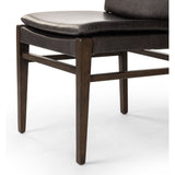 Featuring Aya Sonoma Black Dining Chair by Four Hands at Amethyst Home. Modern and transitional, burnt oak nettlewood frames this armless dining chair. Finished with a top-grain leather exclusive to Four Hands.
Collection: AshfordColors: Sonoma Black ,Burnt OakMaterials: Top Grain Leather ,Solid OakOverall Dimensions: 19.75"W x 25.25"L x 34.75"H Weight: 15.54 lbsSeat Depth: 18.25". Amethyst Home provides interior design, new construction, custom furniture, and area rugs in the Portland metro area.