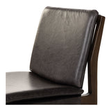 Featuring Aya Sonoma Black Dining Chair by Four Hands at Amethyst Home. Modern and transitional, burnt oak nettlewood frames this armless dining chair. Finished with a top-grain leather exclusive to Four Hands.
Collection: AshfordColors: Sonoma Black ,Burnt OakMaterials: Top Grain Leather ,Solid OakOverall Dimensions: 19.75"W x 25.25"L x 34.75"H Weight: 15.54 lbsSeat Depth: 18.25"Sea. Amethyst Home provides interior design, new construction, custom furniture, and area rugs in the Tampa metro area.