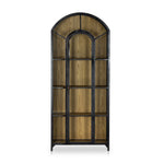 Featuring Belmont Black Oak Cabinet by Four Hands at Amethyst Home. Display barware, books and keepsakes in beautifully arched cabinetry. Solid iron sheeting is finished in a soft, matte black with contrasting brass hardware. Glass fronts allow back paneling of light oak veneer to show, for an eye-catching contrast of color.
Collection: BelmontColors: Light Oak Veneer ,Black. Amethyst Home provides interior design, new construction, custom furniture, and area rugs in the Salt Lake City metro area.