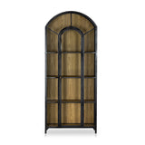 Featuring Belmont Black Oak Cabinet by Four Hands at Amethyst Home. Display barware, books and keepsakes in beautifully arched cabinetry. Solid iron sheeting is finished in a soft, matte black with contrasting brass hardware. Glass fronts allow back paneling of light oak veneer to show, for an eye-catching contrast of color.
Collection: BelmontColors: Light Oak Veneer ,Black. Amethyst Home provides interior design, new construction, custom furniture, and area rugs in the Salt Lake City metro area.