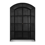 Featuring Belmont Black Wide Metal Cabinet by Four Hands at Amethyst Home. Display barware, books and keepsakes in wide, beautifully arched cabinetry. Solid iron sheeting is finished in a soft, matte black with contrasting brass hardware.
Collection: BelmontColors: Black ,Weathered Bronze ,Clear GlassMaterials: Iron ,Glass Weight: 328.49 lbsOverall Dimensions: 60"W x 15.75"L x. Amethyst Home provides interior design, new construction, custom furniture, and area rugs in the Laguna Beach metro area.