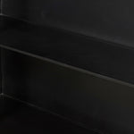 Featuring Belmont Black Wide Metal Cabinet by Four Hands at Amethyst Home. Display barware, books and keepsakes in wide, beautifully arched cabinetry. Solid iron sheeting is finished in a soft, matte black with contrasting brass hardware.
Collection: BelmontColors: Black ,Weathered Bronze ,Clear GlassMaterials: Iron ,Glass Weight: 328.49 lbsOverall Dimensions: 60"W x 15.75"L . Amethyst Home provides interior design, new construction, custom furniture, and area rugs in the Newport Beach metro area.