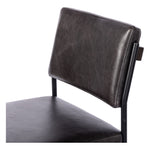 Featuring Benton Sonoma Black Stool by Four Hands at Amethyst Home. Simple and streamlined with thoughtful details. Slim, black-finished iron frame with solid oak decking, plus black top-grain leather seating for modernity. A stylish staple for any counter.Collection: AshfordColors: Sonoma Black ,Burnt Nettlewood ,Midnight IronMaterials: Top Grain Leather ,Solid Nettlewood ,Iron . Amethyst Home provides interior design, new construction, custom furniture, and area rugs in the Nashville metro area.