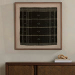 Featuring Bhujodi Chocolate With Rustic Walnut Textile by Four Hands at Amethyst Home. A 500-year-old tradition comes to life on this 100% wool, handwoven textile. Crafted on a traditional frame loom following a tradition created by the Vankars of the Bhujodi village in India, a process that can take up to two days to complete. Finished with fringe tassels . Amethyst Home provides interior design, new home construction design consulting, vintage area rugs, and lighting in the Calabasas metro area.