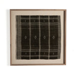 Featuring Bhujodi Chocolate With Rustic Walnut Textile by Four Hands at Amethyst Home. A 500-year-old tradition comes to life on this 100% wool, handwoven textile. Crafted on a traditional frame loom following a tradition created by the Vankars of the Bhujodi village in India, a process that can take up to two days to complete. Finished with fringe tas. Amethyst Home provides interior design, new home construction design consulting, vintage area rugs, and lighting in the Salt Lake City metro area.
