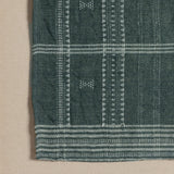 Featuring Bhujodi Cornflower Blue W/ White Oak Textile by Four Hands at Amethyst Home. A 500-year-old tradition comes to life on this 100% wool, handwoven textile. Crafted on a traditional frame loom following a tradition created by the Vankars of the Bhujodi village in India, a process that can take up to two days to complete. Finished with fringe tassel. Amethyst Home provides interior design, new home construction design consulting, vintage area rugs, and lighting in the Los Angeles metro area.