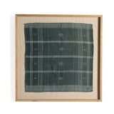 Featuring Bhujodi Cornflower Blue W/ White Oak Textile by Four Hands at Amethyst Home. A 500-year-old tradition comes to life on this 100% wool, handwoven textile. Crafted on a traditional frame loom following a tradition created by the Vankars of the Bhujodi village in India, a process that can take up to two days to complete. Finished with fringe tassels on b. Amethyst Home provides interior design, new home construction design consulting, vintage area rugs, and lighting in the Miami metro area.