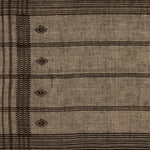 Featuring Bhujodi Mocha Textile by Four Hands at Amethyst Home. A Bhujodi-style textile is framed within rustic walnut for a gallery-quality look. Handmade in Austin, Texas.Overall Dimensions: 75"W x 2.50"L x 35"HColors: Rustic 2.5 Walnut, Bhujodi MochaMaterials: Rustic Walnut, 100% Wool. Amethyst Home provides interior design, new home construction design consulting, vintage area rugs, and lighting in the Newport Beach metro area.