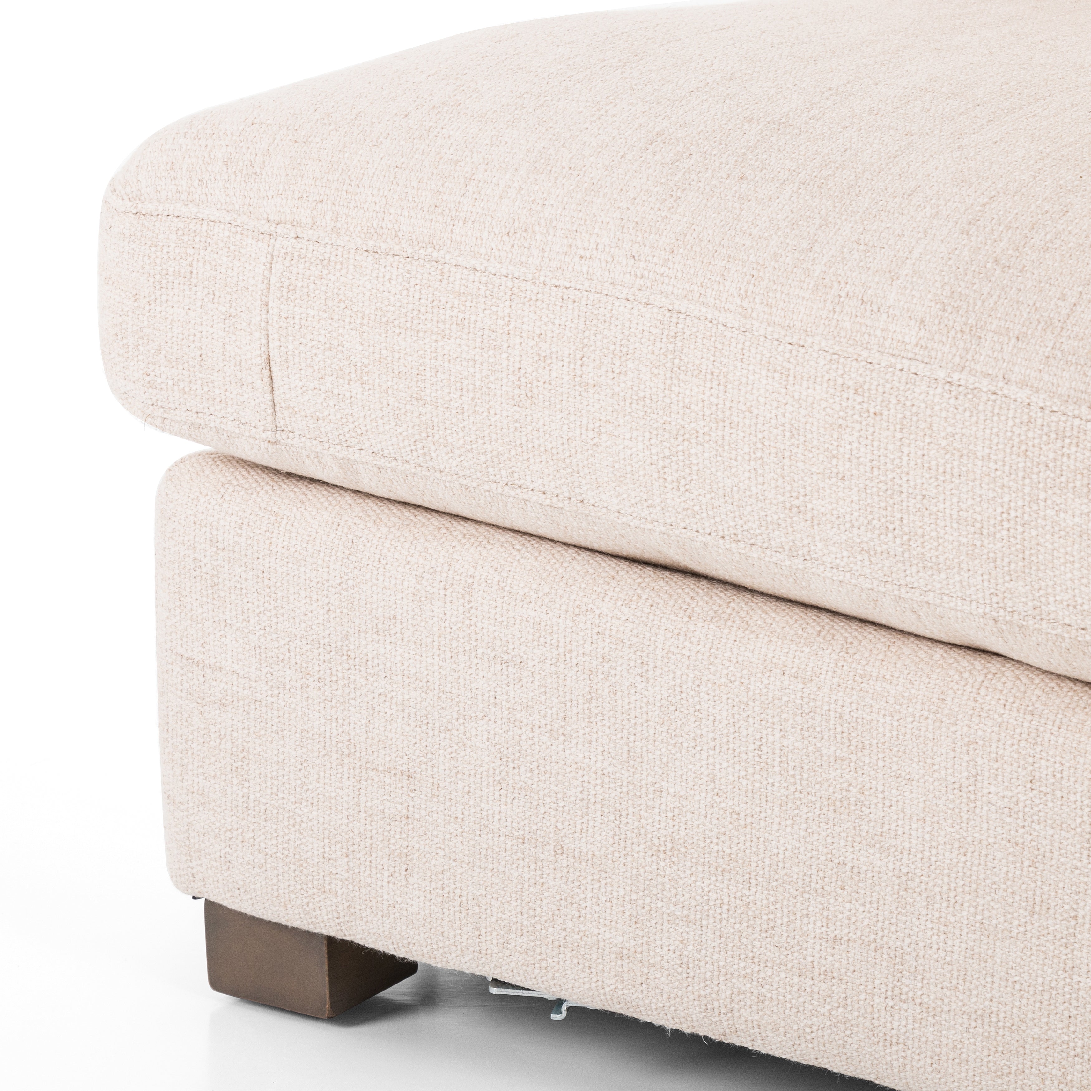 Featuring Boone Thames Cream 3-PC Sectional Sofa by Four Hands at Amethyst Home. Boone Thames Cream 3-PC Sectional Sofa is a sink-right-in seating ideal for daily lounging, with performance-grade upholstery. Performance fabrics are specially created to withstand spills, stains, high traffic and wear, ensuring long-term comfort and unmatched durability.
Overall Dimensions: 118"W x 118"L x 3. Amethyst Home provides interior design services, furniture, rugs, and lighting in the Des Moines metro area.