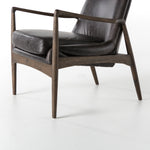 Featuring Braden Durango Smoke Chair by Four Hands at Amethyst Home. Dramatic arms and a deeper seat offer relaxation with mid-century modern sophistication. Sculpted frame adds an architectural feel to rich, black top-grain leather.Overall Dimensions: 27.25"W x 30.25"L x 32.25"H
Collection: AshfordColors: Durango Smoke ,Warm OakMaterials: Top Grain Leather ,Solid Oak Weight: 29.32 . Amethyst Home provides interior design, new construction, custom furniture, and area rugs in the Dallas metro area.