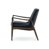 Featuring Braden Modern Velvet Shadow Chair by Four Hands at Amethyst Home. Dramatic arms and deep seat offer relaxation with mid-century modern sophistication. Sculpted cedar frame adds an architectural feel to neutral-toned velvet upholstery.Overall Dimensions: 27.25"W x 30.25"L x 32.25"H
Collection: AshfordColors: Modern Velvet Shadow ,Warm OakMaterials: 100% Polyester ,Solid . Amethyst Home provides interior design, new construction, custom furniture, and area rugs in the Charlotte metro area.