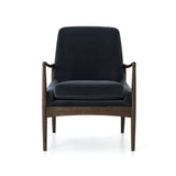 Featuring Braden Modern Velvet Shadow Chair by Four Hands at Amethyst Home. Dramatic arms and deep seat offer relaxation with mid-century modern sophistication. Sculpted cedar frame adds an architectural feel to neutral-toned velvet upholstery.Overall Dimensions: 27.25"W x 30.25"L x 32.25"H
Collection: AshfordColors: Modern Velvet Shadow ,Warm OakMaterials: 100% Polyester ,Soli. Amethyst Home provides interior design, new construction, custom furniture, and area rugs in the Los Angeles metro area.
