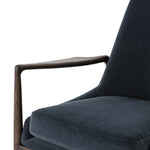 Featuring Braden Modern Velvet Shadow Chair by Four Hands at Amethyst Home. Dramatic arms and deep seat offer relaxation with mid-century modern sophistication. Sculpted cedar frame adds an architectural feel to neutral-toned velvet upholstery.Overall Dimensions: 27.25"W x 30.25"L x 32.25"H
Collection: AshfordColors: Modern Velvet Shadow ,Warm OakMaterials: 100% Polyester ,Solid Oak . Amethyst Home provides interior design, new construction, custom furniture, and area rugs in the Miami metro area.