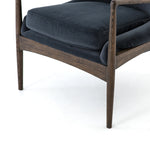 Featuring Braden Modern Velvet Shadow Chair by Four Hands at Amethyst Home. Dramatic arms and deep seat offer relaxation with mid-century modern sophistication. Sculpted cedar frame adds an architectural feel to neutral-toned velvet upholstery.Overall Dimensions: 27.25"W x 30.25"L x 32.25"H
Collection: AshfordColors: Modern Velvet Shadow ,Warm OakMaterials: 100% Polyester ,Solid. Amethyst Home provides interior design, new construction, custom furniture, and area rugs in the Scottsdale metro area.
