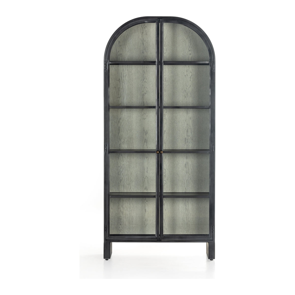 Armoire Breya en chêne noir | prêt pour l'expédition!