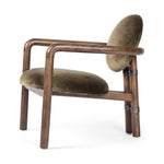 Featuring Bria Surrey Olive Chair by Four Hands at Amethyst Home. A playful take on Italian modernism. Solid parawood crafts a slim, curved frame and rear mock-tripod. Upholstered in a velvety olive-colored cotton-poly with subtle highs and lows that change in appearance depending on the direction of the fabric's nap.
Overall Dimensions: 26"W x 30"L x 31"HColors: Surrey Olive , Vintag. Amethyst Home provides interior design, new construction, custom furniture and area rugs in the Dallas metro area