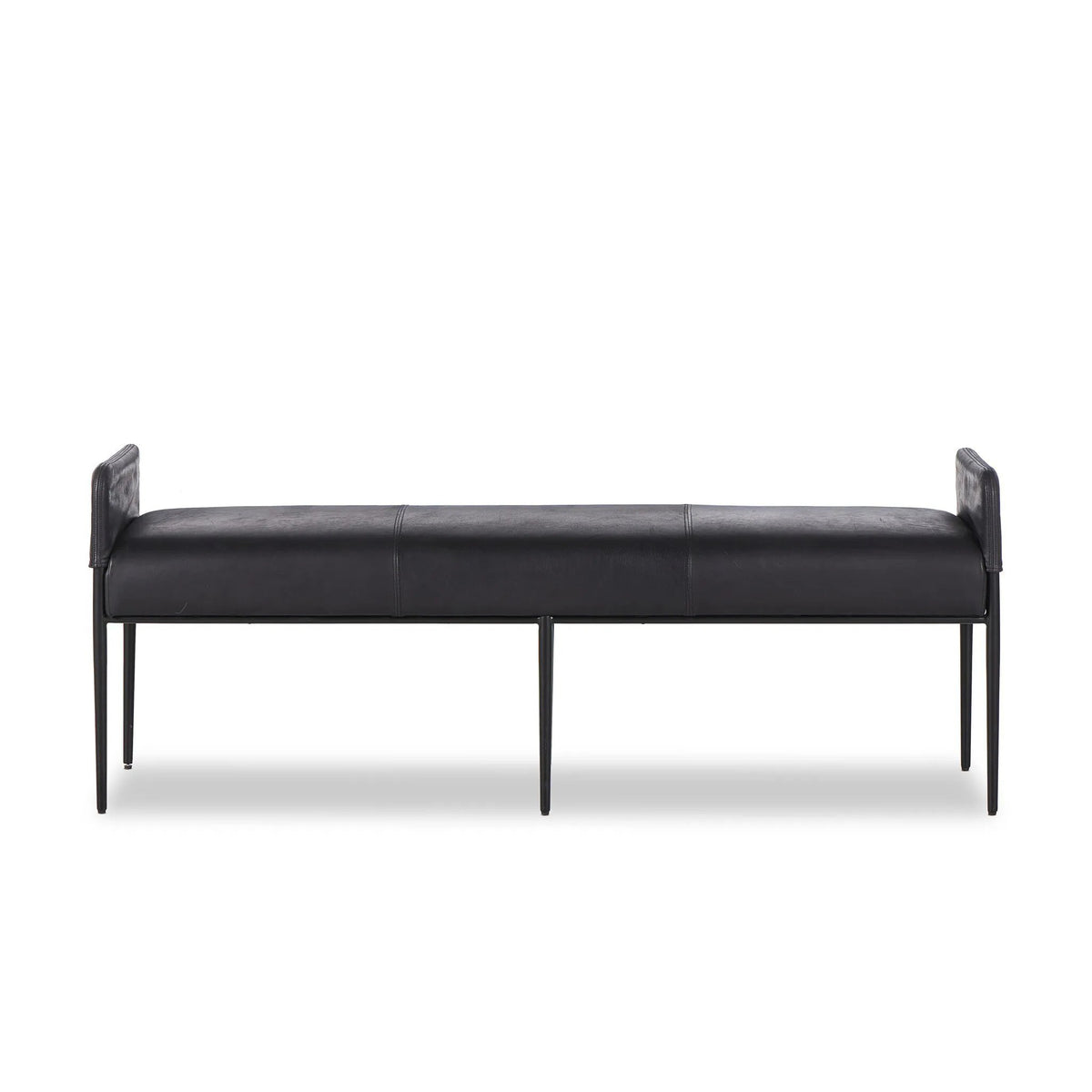 Brickel Heirloom Black Dining Backless Bench | ready to ship!