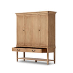 Featuring Brimley Aged Light Pine Wide Cabinet by Four Hands at Amethyst Home. Inspired by clean Scandinavian design, a light finish balances the large scale of solid pine cabinetry. Interior shelving plus dual drawers bring bonus storage options to any space.Overall Dimensions: 19"W x 60"L x 69"H
Collection: CordellaColors: Aged Light Pine ,Distressed Cop. Amethyst Home provides interior design, new home construction design consulting, vintage area rugs, and lighting in the Alpharetta metro area.