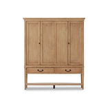 Featuring Brimley Aged Light Pine Wide Cabinet by Four Hands at Amethyst Home. Inspired by clean Scandinavian design, a light finish balances the large scale of solid pine cabinetry. Interior shelving plus dual drawers bring bonus storage options to any space.Overall Dimensions: 19"W x 60"L x 69"H
Collection: CordellaColors: Aged Light Pine ,Distressed Cop. Amethyst Home provides interior design, new home construction design consulting, vintage area rugs, and lighting in the Des Moines metro area.