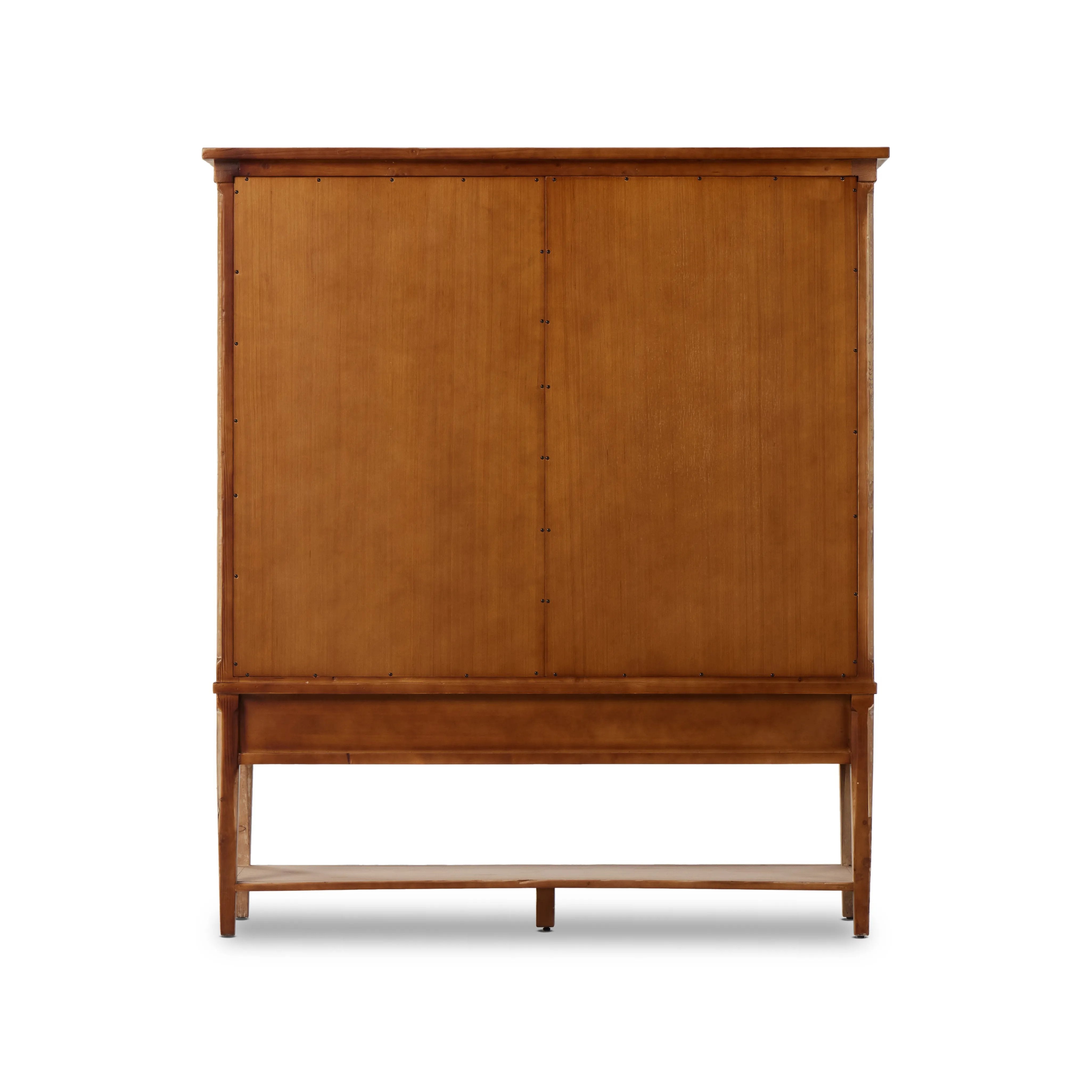 Featuring Brimley Aged Light Pine Wide Cabinet by Four Hands at Amethyst Home. Inspired by clean Scandinavian design, a light finish balances the large scale of solid pine cabinetry. Interior shelving plus dual drawers bring bonus storage options to any space.Overall Dimensions: 19"W x 60"L x 69"H
Collection: CordellaColors: Aged Light Pine ,Distressed Cop. Amethyst Home provides interior design, new home construction design consulting, vintage area rugs, and lighting in the Scottsdale metro area.