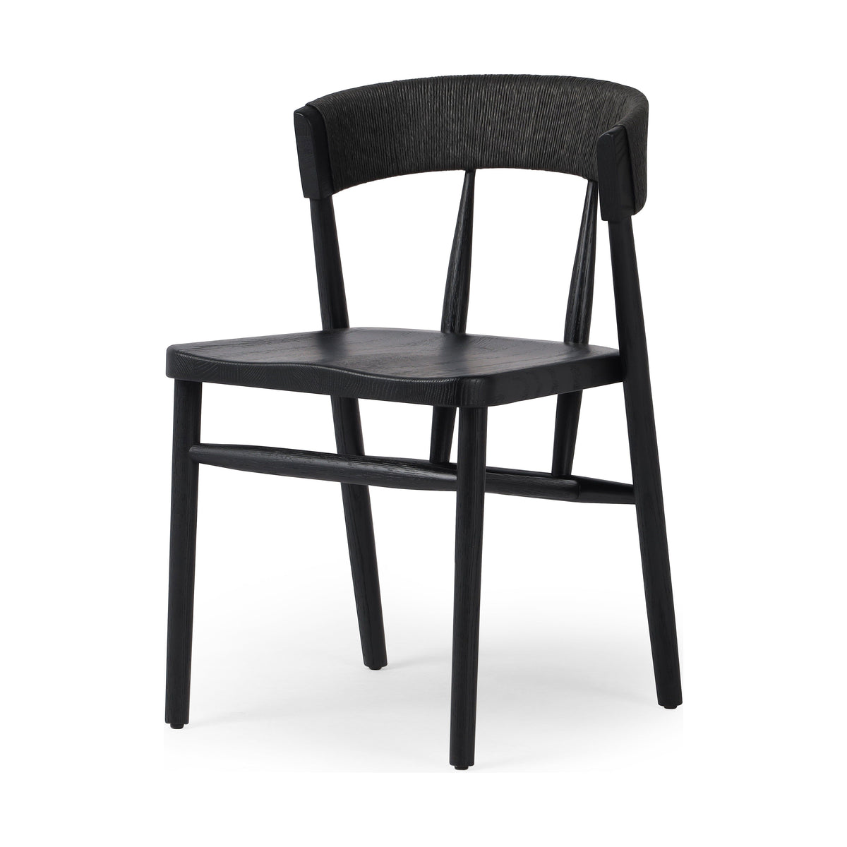 Buxton Black Oak Dining Chair | ready to ship!