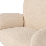 Featuring Cade Lisbon Cream Desk Chair by Four Hands at Amethyst Home. An executive-style chair is upholstered in a high-performance fabric, with subtle curves for a dramatic look and comfortable sit. Casters and seat heigh adjustability for ease in the modern office.
Collection: AllstonColors: Polished Aluminum ,Toasted Ash ,Lisbon CreamMaterials: Aluminum ,Solid Ash ,73% Pl, 19% P. Amethyst Home provides interior design, new construction, custom furniture, and area rugs in the Austin metro area.