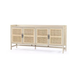 Featuring Caprice Natural Mango Sideboard by Four Hands at Amethyst Home. Monochromatic with a textural twist. Natural mango frames woven cane fronts, with black iron hardware for subtle contrast. Inside, spacious shelving awaits storage of dinnerware and more.Overall Dimensions: 72"W x 17"L x 33"H
Collection: LeightonColors: Natural Mango ,Gunmetal ,Natu. Amethyst Home provides interior design, new home construction design consulting, vintage area rugs, and lighting in the Kansas City metro area.