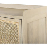 Featuring Caprice Natural Mango Sideboard by Four Hands at Amethyst Home. Monochromatic with a textural twist. Natural mango frames woven cane fronts, with black iron hardware for subtle contrast. Inside, spacious shelving awaits storage of dinnerware and more.Overall Dimensions: 72"W x 17"L x 33"H
Collection: LeightonColors: Natural Mango ,Gunmetal ,Natural Ca. Amethyst Home provides interior design, new home construction design consulting, vintage area rugs, and lighting in the Omaha metro area.