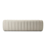 Featuring Carina Weslie Flax Sofa by Four Hands at Amethyst Home. Grand in scale and comfort, this plush sofa features wide dramatic channeling for extra volume and a cloud-like look and sit. Covered in a recycled olefin fabric, known for its UV-resistant, water-repellent and quick-drying abilities, in a Turkish weave with a classic tweed feel.
Overall Dimens. Amethyst Home provides interior design, new home construction design consulting, vintage area rugs, and lighting in the Seattle metro area.