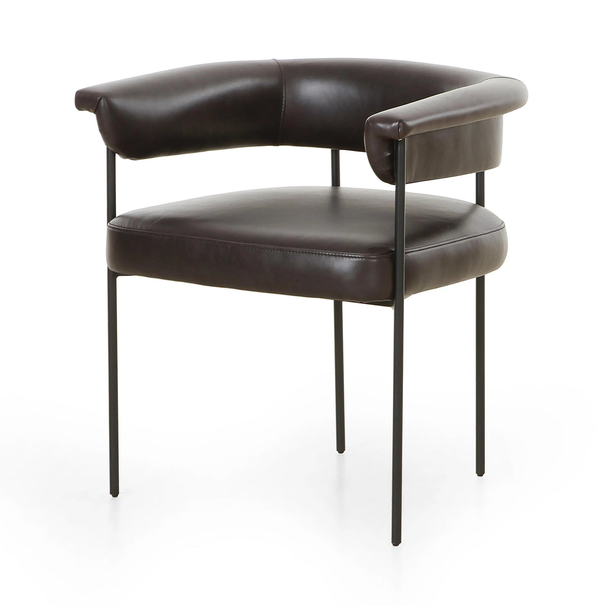 Carrie Sonoma Black Dining Chair | ready to ship!