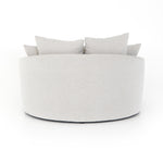 Featuring Chloe Delta Bisque Media Lounger by Four Hands at Amethyst Home. Roomy style. Off-white high-performance fabric covers a dramatic U shape for a spacious, sink-in sit. Throw pillows present an added touch of comfort to this sensibly styled media lounger, perfect for movie nights. Performance fabrics are specially created to withstand spills, sta. Amethyst Home provides interior design, new home construction design consulting, vintage area rugs, and lighting in the Laguna Beach metro area.