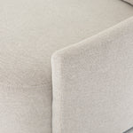 Featuring Chloe Delta Bisque Media Lounger by Four Hands at Amethyst Home. Roomy style. Off-white high-performance fabric covers a dramatic U shape for a spacious, sink-in sit. Throw pillows present an added touch of comfort to this sensibly styled media lounger, perfect for movie nights. Performance fabrics are specially created to withstand spills, st. Amethyst Home provides interior design, new home construction design consulting, vintage area rugs, and lighting in the Winter Garden metro area.