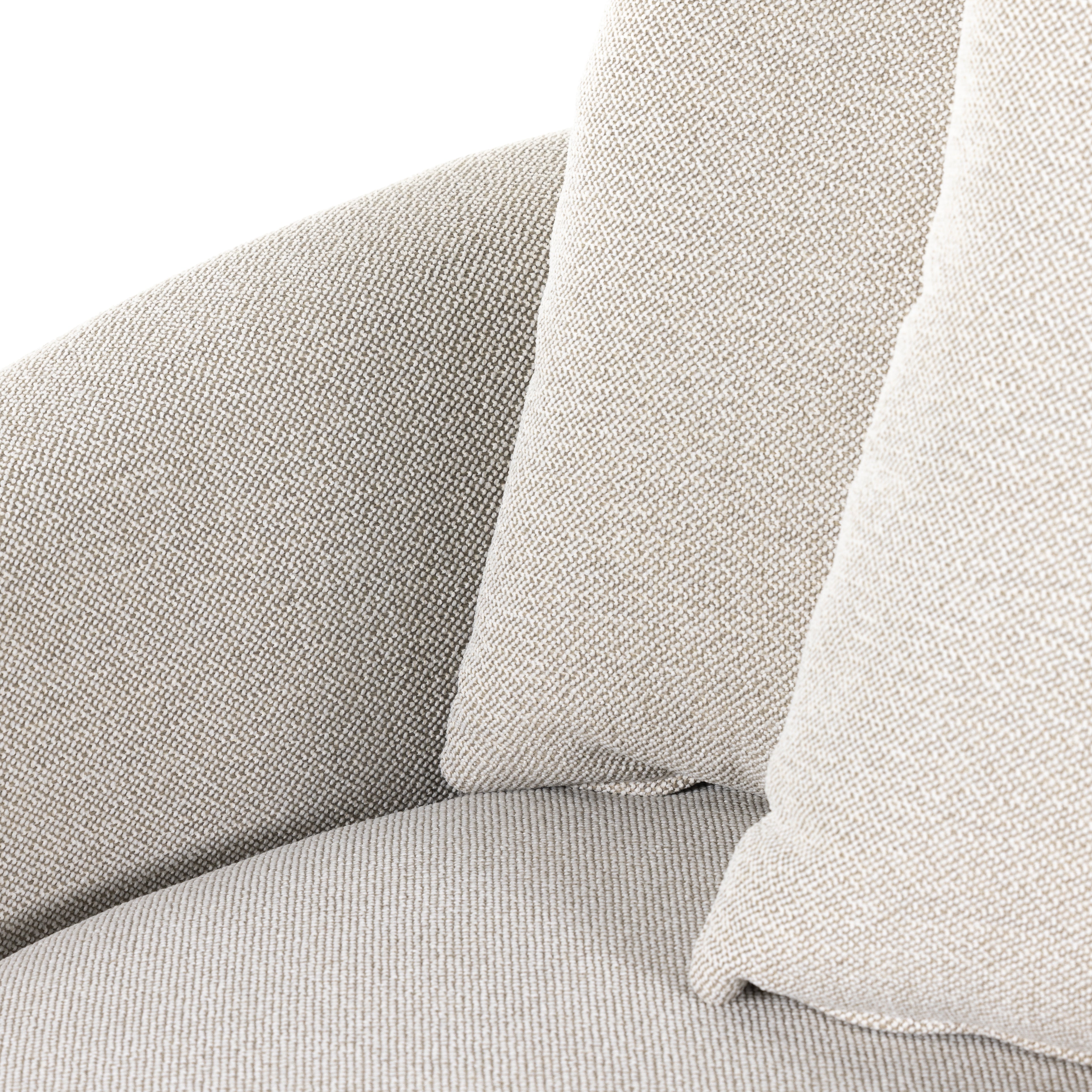 Featuring Chloe Delta Bisque Swivel Chair by Four Hands at Amethyst Home. Neutral performance fabric covers a dramatic U shape for a sink-in sit. Throw pillows add a touch of comfort to this 360-degree swivel chair. Performance fabrics are specially created to withstand spills, stains, high traffic and wear, ensuring long-term comfort and unmatched durability.Overall Dimensions. Amethyst Home provides interior design, new construction, custom furniture, and area rugs in the Kansas City metro area.