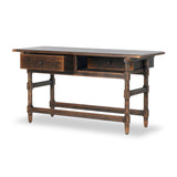 Featuring Colonial Aged Brown Table by Four Hands at Amethyst Home. Made from solid pine From the makers at Van Thiel: One-of-a-kind antique-inspired pieces crafted from solid wood with hand-applied finishes. This console creatively doubles as a kitchen island.Overall Dimensions: 26.5"W x 70"L x 36"H
Collection: Van ThielColors: Aged Bronze ,Aged Brown ,Age. Amethyst Home provides interior design, new home construction design consulting, vintage area rugs, and lighting in the Park City metro area.