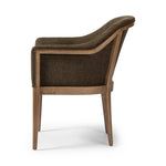 Featuring Colston Sutton Olive Dining Chair by Four Hands at Amethyst Home. A Swedish Gustavian inspired captain chair gets a modern update with high arms and an exposed frame. The tight cushion in olive fabric paired with buff parawood lends a luxe natural feel.Collection: WestgateColors: Sutton Olive ,Warm Buff ParawoodMaterials: 100% Polyester ,Solid Pa. Amethyst Home provides interior design, new home construction design consulting, vintage area rugs, and lighting in the Scottsdale metro area.