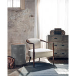 Featuring Crosby Charcoal Shagreen Side Table by Four Hands at Amethyst Home. Mixed materials and the simplest of shapes are sized to make a perfect side table. Reclaimed peroba wood is supported by a textural faux shagreen base in soft grey. This piece is designed in collaboration with Thomas Bina. Four Handsâ€™ partnership with the renowned Los Angeles furniture designer bega. Amethyst Home provides interior design, new construction, custom furniture, and area rugs in the Kansas City metro area.