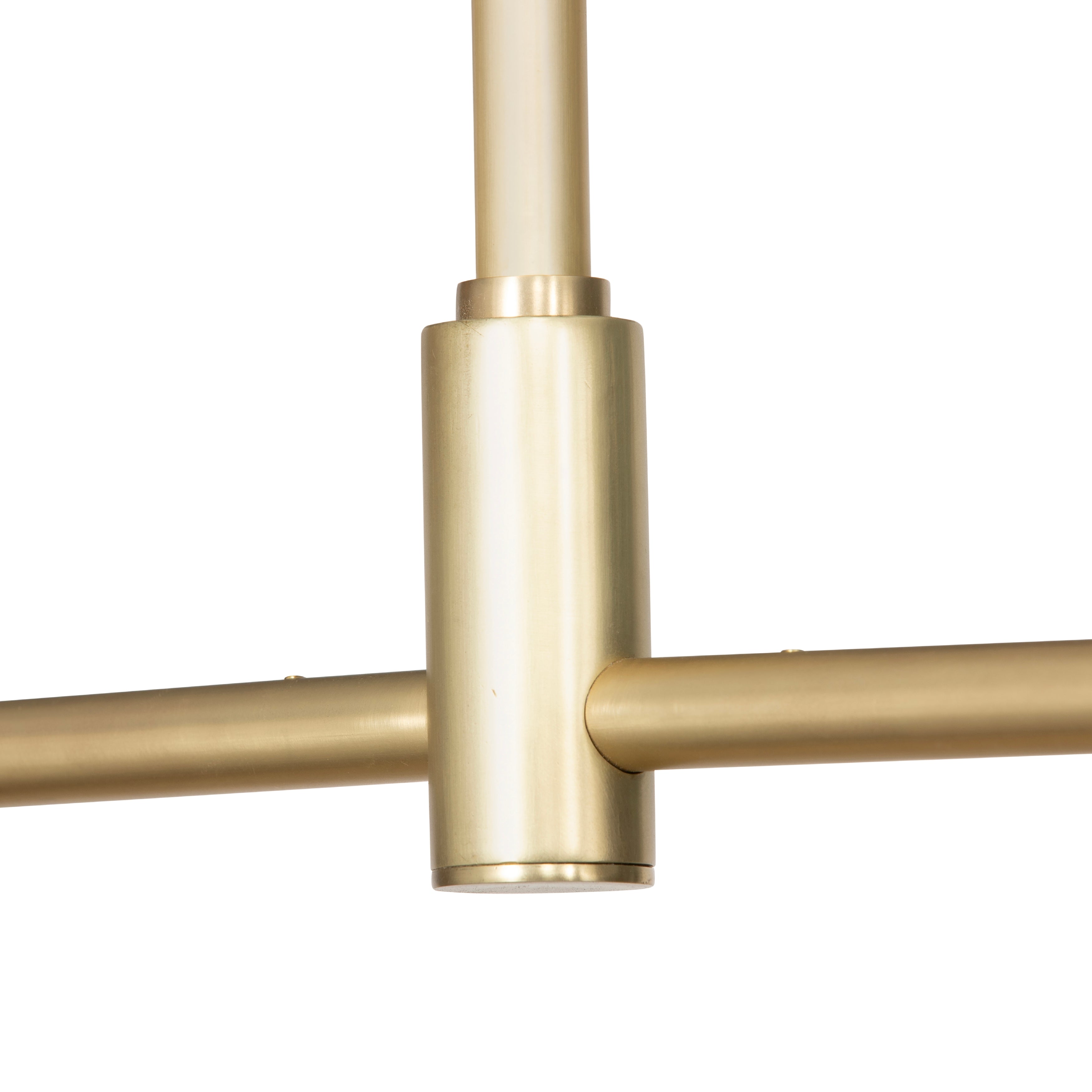 Featuring Cullen Natural Walnut Linear Double Pendant by Four Hands at Amethyst Home. The Cullen Natural Walnut Linear Double Pendant creates this midcentury-inspired linear chandelier with double pendants. Shades are covered with 100% top-grain leather and topped with a walnut finial. Aged-brass detailing completes the look. Trend-forward and perfect over a long dining table.
Overall Dime. Amethyst Home provides interior design services, furniture, rugs, and lighting in the Des Moines metro area.