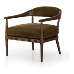 Featuring Dane Cottswald Moss Nubuck Chair by Four Hands at Amethyst Home. Safari styling is brought to modern speed on this vintage-inspired chair. Its solid wood frame features a webbed seating structure that brings a sink-in feel to the entire piece. The upholstered back, strap details and loose cushion are finished in a rich Italian-made leather with a soft, buttery feel a. Amethyst Home provides interior design, new construction, custom furniture, and area rugs in the Laguna Beach metro area.