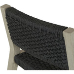 Featuring Delano Grey Outdoor Counter Stool by Four Hands at Amethyst Home. A textural take on outdoor styling, weathered grey teak welcomes thick, handwoven rope seating in an inviting dark grey. Cover or store indoors during inclement weather and when not in use.Overall Dimensions: 19.75"W x 24"L x 37.50"H
Collection: SolanoColors: Weathered Grey-Fsc ,Thi. Amethyst Home provides interior design, new home construction design consulting, vintage area rugs, and lighting in the Charlotte metro area.
