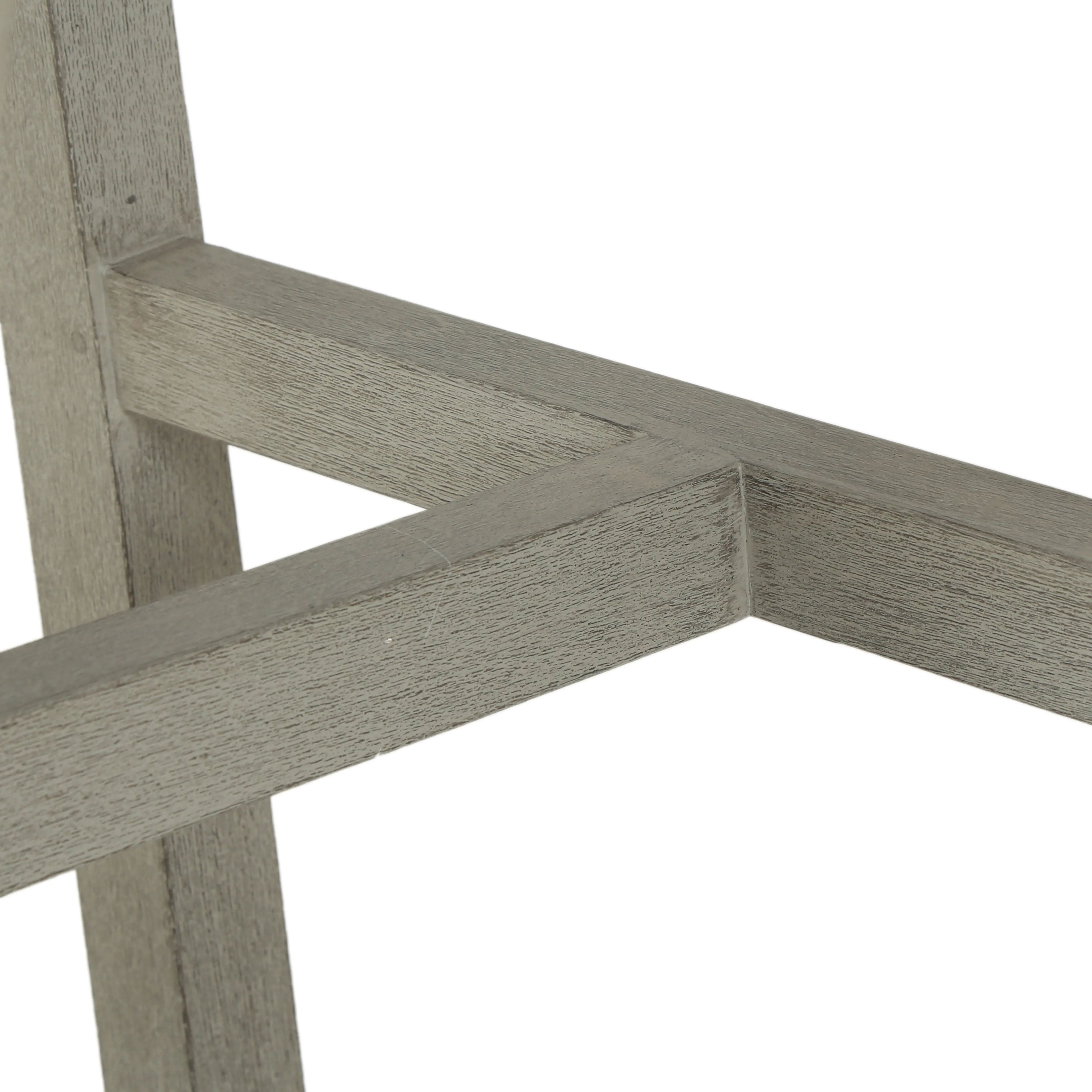Featuring Delano Grey Outdoor Counter Stool by Four Hands at Amethyst Home. A textural take on outdoor styling, weathered grey teak welcomes thick, handwoven rope seating in an inviting dark grey. Cover or store indoors during inclement weather and when not in use.Overall Dimensions: 19.75"W x 24"L x 37.50"H
Collection: SolanoColors: Weathered Grey-Fsc ,Th. Amethyst Home provides interior design, new home construction design consulting, vintage area rugs, and lighting in the Des Moines metro area.