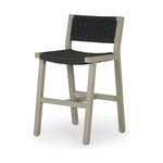Featuring Delano Grey Outdoor Counter Stool by Four Hands at Amethyst Home. A textural take on outdoor styling, weathered grey teak welcomes thick, handwoven rope seating in an inviting dark grey. Cover or store indoors during inclement weather and when not in use.Overall Dimensions: 19.75"W x 24"L x 37.50"H
Collection: SolanoColors: Weathered Grey-Fsc ,Th. Amethyst Home provides interior design, new home construction design consulting, vintage area rugs, and lighting in the Washington metro area.