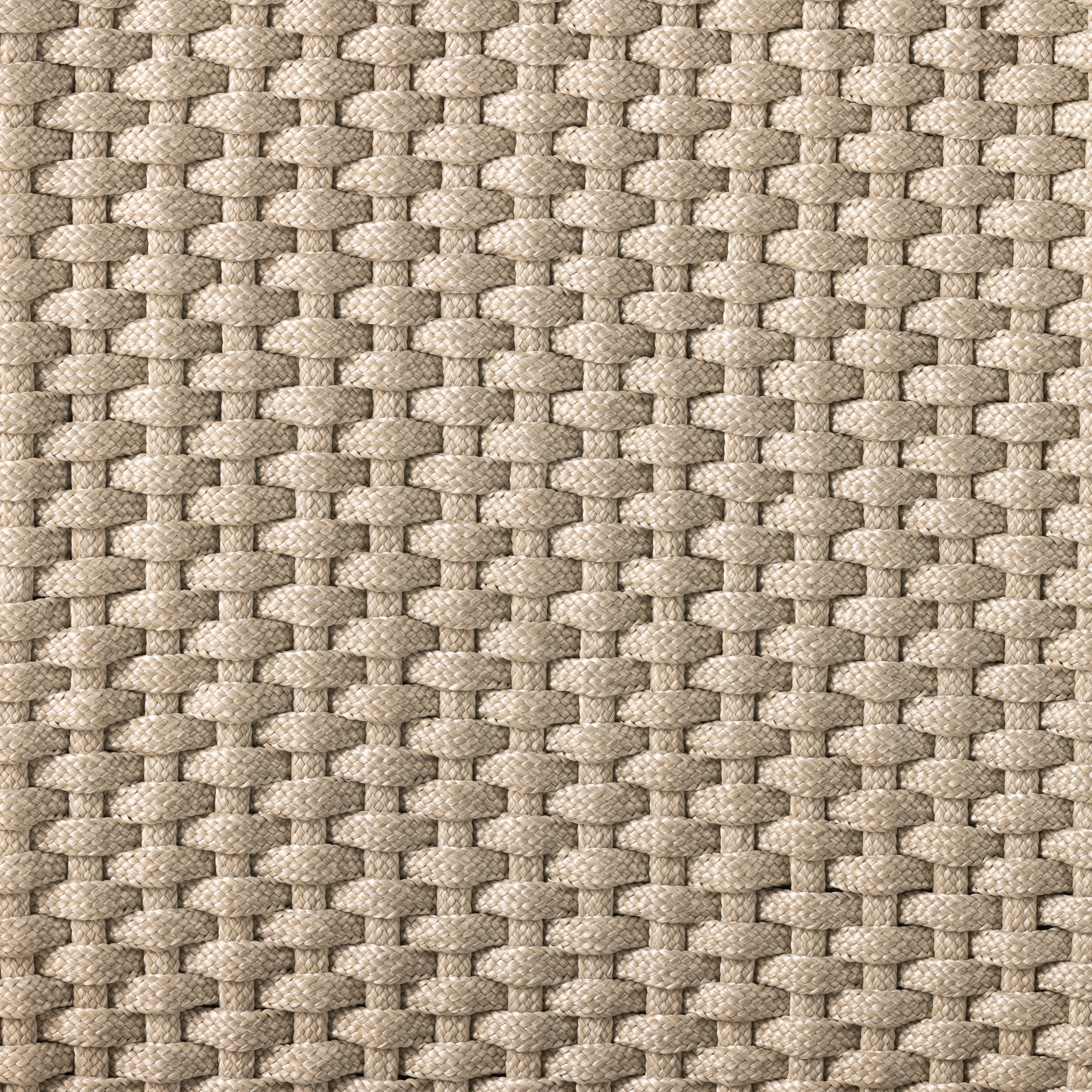 A textural take on outdoor styling, the Delano Natural Teak stool welcomes thick, handwoven rope seating in an inviting ivory. Safe for outdoor spaces. Cover or store indoors during inclement weather and when not in use. Amethyst Home provides interior design, new home construction design consulting, vintage area rugs, and lighting in the Nashville metro area.
