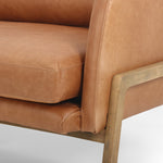 Featuring Diana Sonoma Butterscotch Sofa by Four Hands at Amethyst Home. Buttery leather in a modern palette, the Diana sofa is charming and ultra comfy.  The wooden frame detail is an extra special touch.
Overall Dimensions: 84.00"w x 36.00"d x 32.00"h
Collection: KensingtonColors: Sonoma Butterscotch ,NaturalMaterials: Top Grain Leather ,Solid ParawoodOverall Dimensions: 84"W x 36". Amethyst Home provides interior design, new construction, custom furniture, and area rugs in the Miami metro area.
