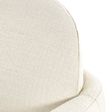Featuring Enya Gibson White Swivel Chair by Four Hands at Amethyst Home. With soft volume and exaggerated curves, the Enya Gibson White Swivel Chair is upholstered with high-performance fabric atop a plinth-style swivel base. Performance fabrics are specially created to withstand spills, stains, high traffic and wear, ensuring long-term comfort and unmatched durability.
Overall Dimensi. Amethyst Home provides interior design services, furniture, rugs, and lighting in the Salt Lake City metro area.