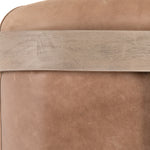 Featuring Etta Winchester Beige Chair by Four Hands at Amethyst Home. Deco-driven elegance. A fresh take on the traditional cigar chair, impeccably tailored tan top-grain leather forms a curvy U shape, with solid parawood detailing adding interest to gunmetal-finished iron framing.Overall Dimensions: 33.75"W x 34.25"L x 31.50"H
Collection: BelfastColors: Winchester Beige ,Yucca Paraw. Amethyst Home provides interior design, new construction, custom furniture, and area rugs in the Omaha metro area.