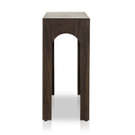 Featuring Fausto Smoked Guanacaste Console Table by Four Hands at Amethyst Home. Clean and simple, with great impact. Made from smoked Guanacaste, shapely arches and block corners speak to the architectural inspiration behind this eye-catching console table.
Collection: WessonColors: Smoked GuanacasteMaterials: Guanacaste VeneerOverall Dimensions: 70"W x 16"L x 35"H Weight: 103.0. Amethyst Home provides interior design, new construction, custom furniture, and area rugs in the San Diego metro area.